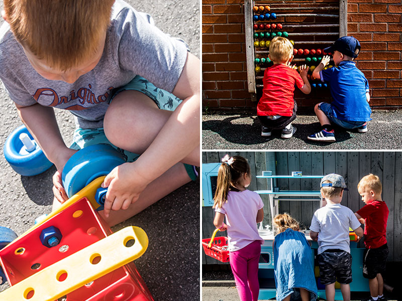 Learning through play at Kirkburton Pre-School